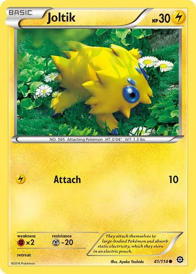 Joltik 41 · Reverse Holofoil (Steam Siege)