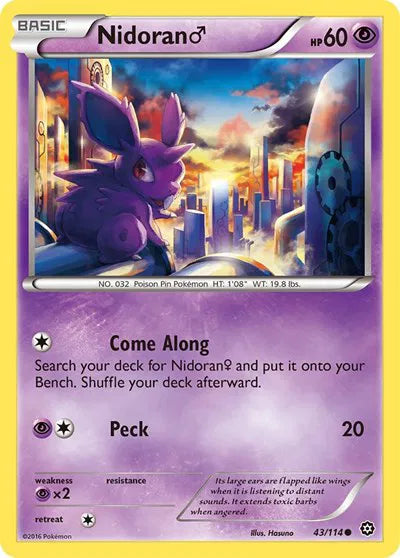 Nidoran M 43 ·  (Steam Siege)