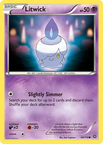 Litwick 48 · HOLO  (Steam Siege)