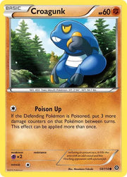 Croagunk 58 · Reverse Holofoil (Steam Siege)