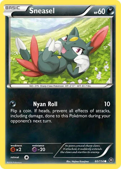 Sneasel 60 · Normal (Steam Siege)