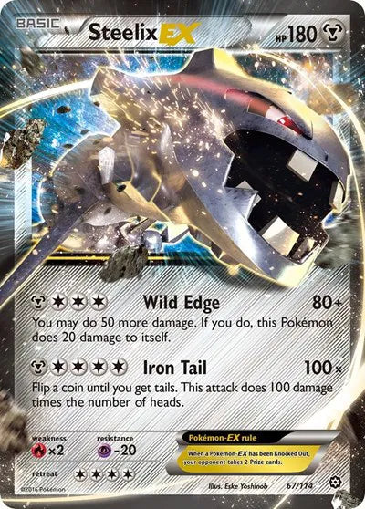 Steelix EX 67 · Holofoil (Steam Siege)