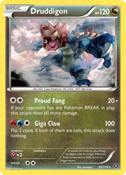 Druddigon 83 · Reverse Holofoil (Steam Siege)