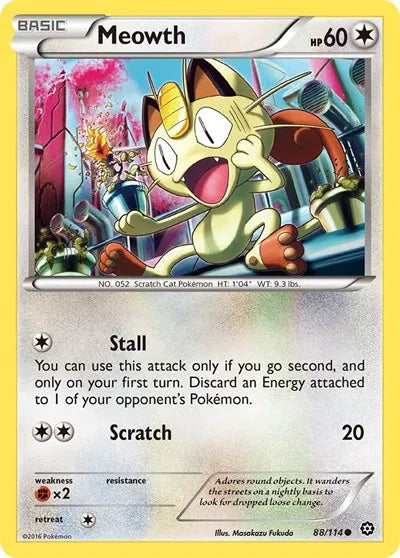 Meowth 88 · Normal (Steam Siege)