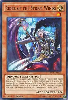 Rider of the Storm Winds LDK2-ENK18 · Unlimited (Legendary Decks II)