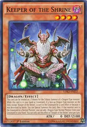 Keeper of the Shrine LDK2-ENJ22 · Unlimited (Legendary Decks II)