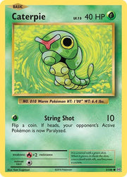 Caterpie 3/108 · (Evolutions) by Ken Sugimari