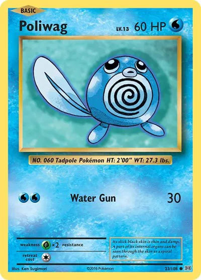Poliwag 23/108 · Normal (Evolutions)