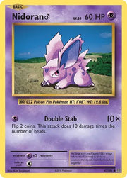 Nidoran M 43/108 · Normal (Evolutions)