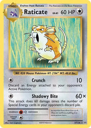 Raticate 67/108 - Evolutions