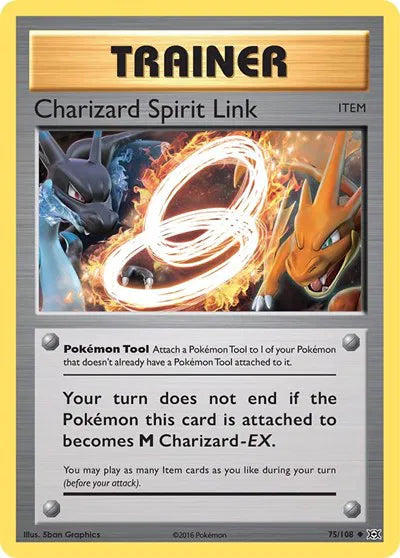Charizard Spirit Link 75/108 · Normal (Evolutions)