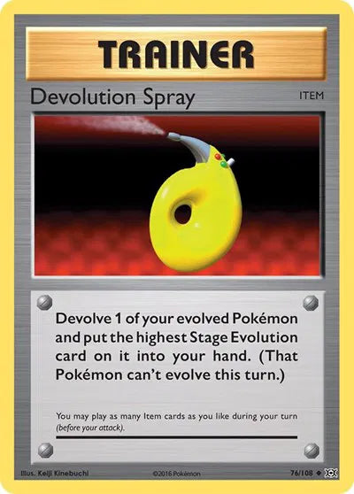 Devolution Spray 76/108 · Normal (Evolutions) 7