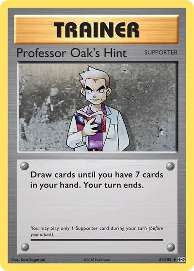 Professor Oak's Hint 84/108 · Normal (Evolutions)