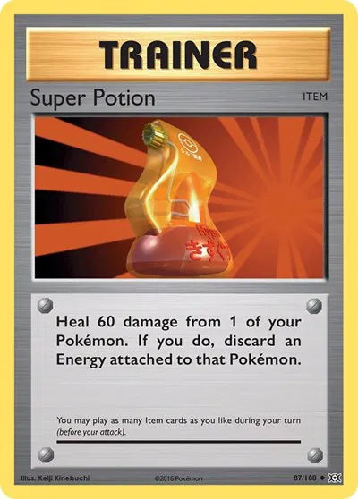 Super Potion 87/108 · Normal (Evolutions) 6