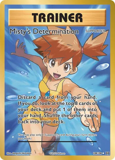 Misty's Determination (Full Art) 108/108 (Evolutions)