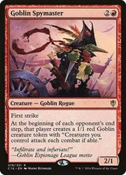 Goblin Spymaster 19 (Commander 2016)