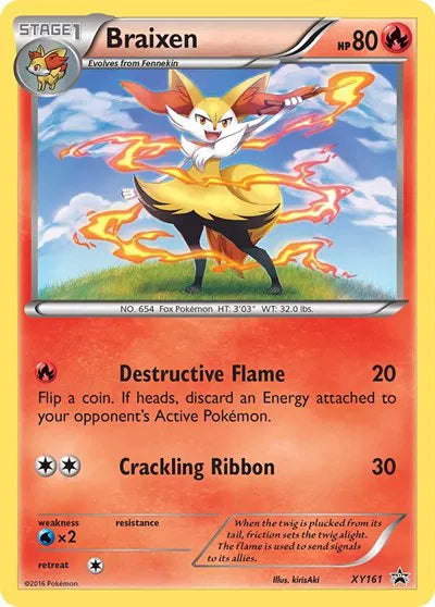 Braixen XY Promos Promo XY161
