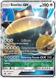Snorlax GX SM05 (Sun & Moon Promo)