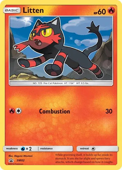 Litten SM02 (Sun & Moon Promo)