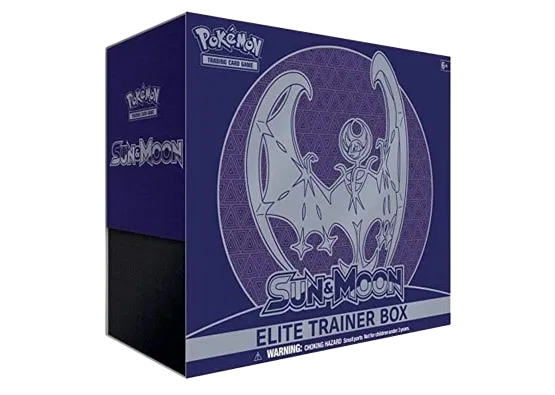 Sun & Moon Elite Trainer Box [Lunala] · Elite Trainer Box (ETB) (Sun & Moon Base Set) w/ high quality acrylic