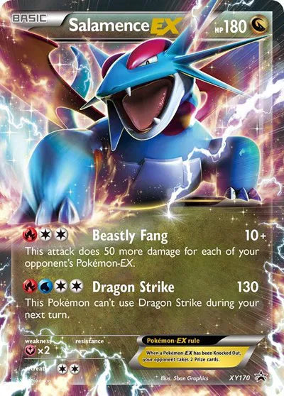 Salamence EX XY170 (XY Promos)