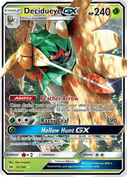 Decidueye GX 12 (Sun & Moon Base Set)