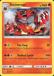Incineroar 26 · Reverse Holofoil (Sun & Moon Base Set)