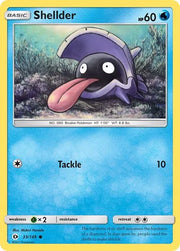 Shellder 33 · Reverse Holofoil (Sun & Moon Base Set) 3