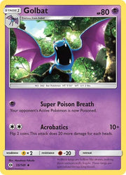 Golbat 55 · Normal (Sun & Moon Base Set)