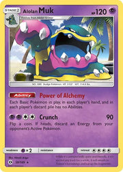 Alolan Muk 58 · Holofoil (Sun & Moon Base Set)