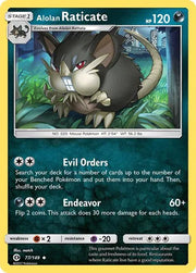 Alolan Raticate 77 · Normal (Sun & Moon Base Set)