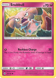 Snubbull 90 ·  (Sun & Moon Base Set) by Tomokazu Komiya