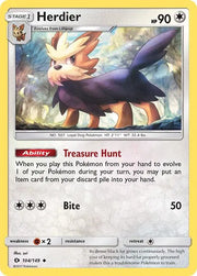 Herdier 104 · Normal (Sun & Moon Base Set)