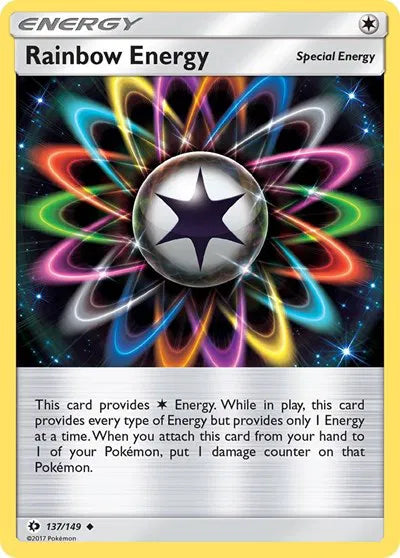Rainbow Energy 137 · Normal (Sun & Moon Base Set)