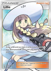 Lillie (Full Art) Sun & Moon Base Set Ultra Rare 147