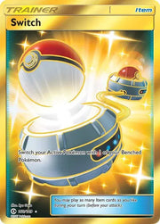 Switch (Secret) 160 (Sun & Moon Base Set)