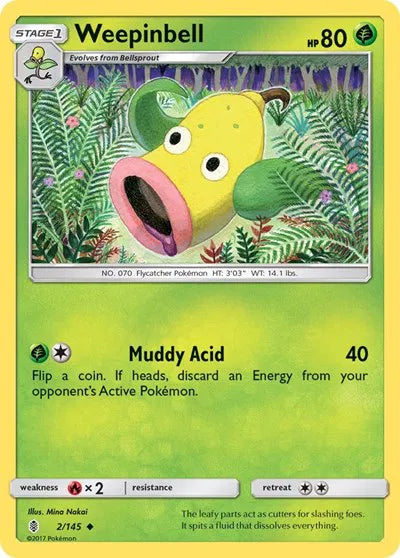 Weepinbell 2/145 · Normal (Guardians Rising)