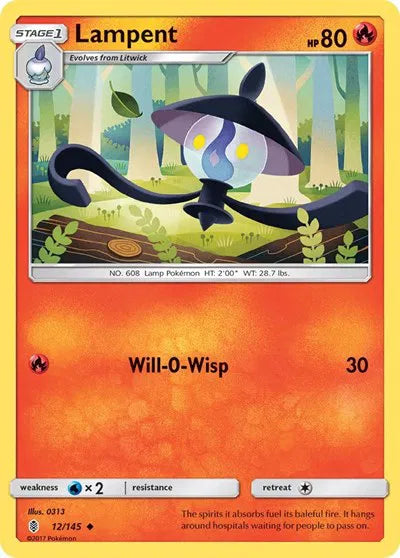 Lampent 12/145 · Normal (Guardians Rising)