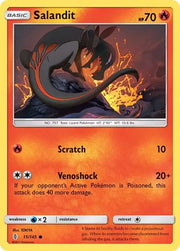 Salandit 15/145 · Normal (Guardians Rising)