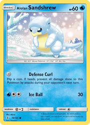 Alolan Sandshrew 19/145 · Normal (Guardians Rising)