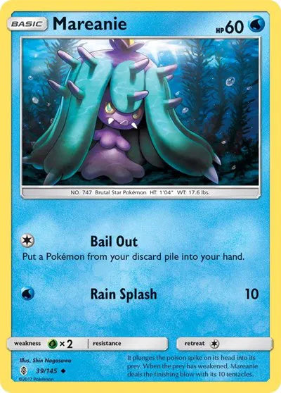 Mareanie 39/145 · Normal (Guardians Rising)
