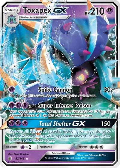 Toxapex GX 57/145 (Guardians Rising)