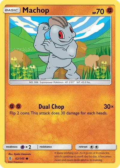 Machop (62) 62/145 ·  (Guardians Rising)
