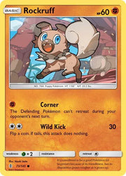 Rockruff 73/145 · Normal (Guardians Rising)
