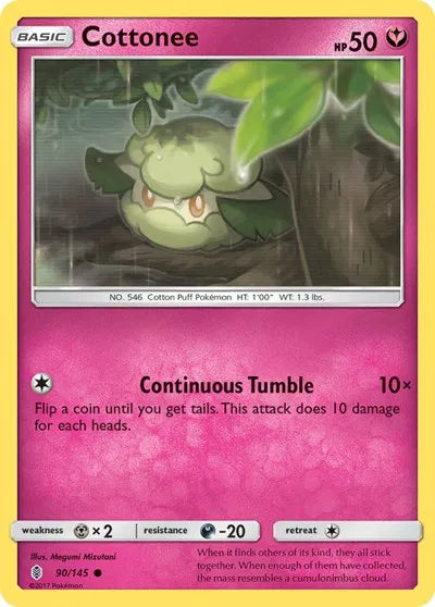 Cottonee 90/145 - (Guardians Rising) by  Megumi