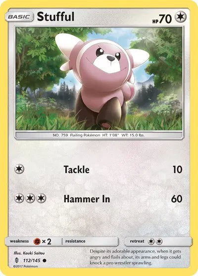 Stufful 112/145 · Normal (Guardians Rising)