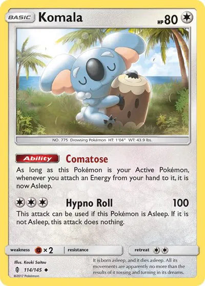 Komala 114/145 · Normal (Guardians Rising)