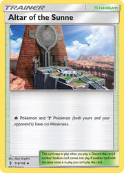 Altar of the Sunne 118/145 · Reverse Holofoil (Guardians Rising)