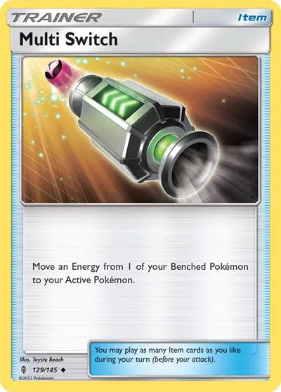 Multi Switch 129/145 · Reverse Holofoil (Guardians Rising)