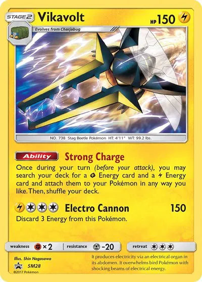 Vikavolt Sun & Moon Promo Promo SM28